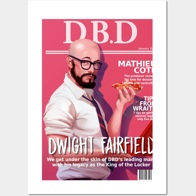 Dead by Daylight Magazine Cover - Dwight Fairfield Wall Art by Soloistair